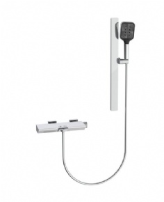 HIGHEND Wall-mounted Chrome Brass Shower Set for Bathroom Multi-function Shower Mixer China Exporter