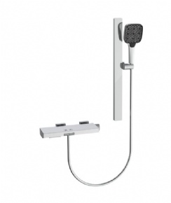 HIGHEND Wall-mounted Chrome Brass Shower Set for Bathroom Multi-function Shower Mixer China Exporter