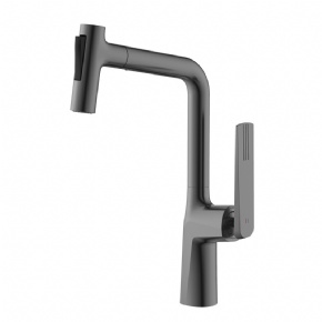 HIGHEND Top Quality Pull-out Brass Kitchen Faucet China Professional Kitchen Mixer line Supplier