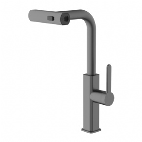 HIGHEND Top Quality Pull-out Brass Kitchen Faucet China Professional Kitchen Mixer line Supplier
