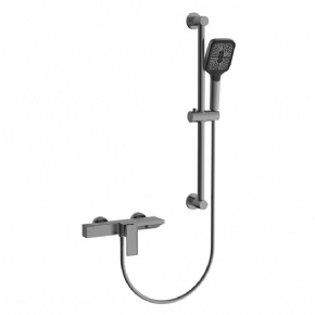 HIGHEND Wall-mounted Chrome Brass Shower Set for Bathroom Multi-function Shower Mixer China Exporter