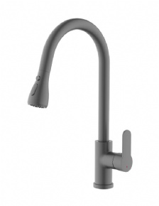 HIGHEND Top Quality Pull-out Brass Kitchen Faucet China Professional Kitchen Mixer line Supplier