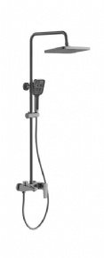 HIGHEND Multi-function Brass Wall-mounted Shower Set Professional Bathroom Rain Shower Faucet Supplier