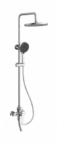 HIGHEND Multi-function Brass Wall-mounted Shower Set Professional Bathroom Rain Shower Faucet Supplier